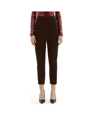 Bardot Slim Fit Ankle Pants - Brown