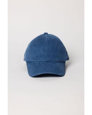 Hat Attack Cord Cap - Blue