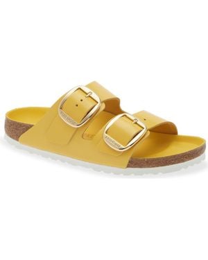 Birkenstock Arizona Big Buckle Slide Sandal - Yellow