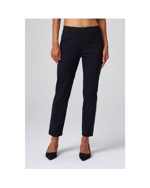 Franne Golde Greenwich Stretch Sculpting Ankle Pant - Blue