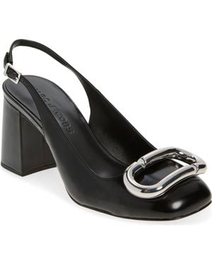 Marc Jacobs The Pop J Marc Slingback Pump - Black