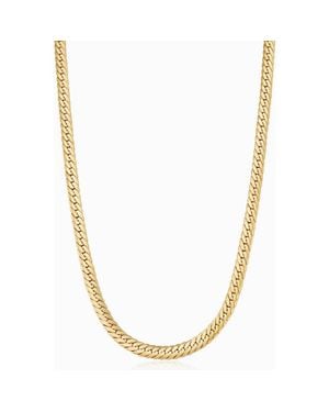 Oradina 18K Sovereign Strand Necklace - Metallic