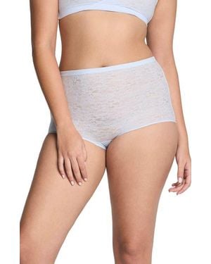 Spanx Spanxsupersmooth Day To Date Night Lace Boyshorts - Multicolor