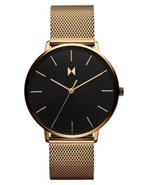 MVMT Legacy Slim Mesh Strap Watch, 42Mm - Black
