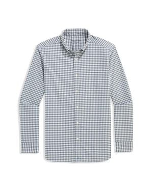 Vineyard Vines Classic Fit On-The-Go Brrrº Gingham Button-Down Shirt - Blue