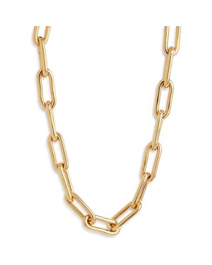 Soko Tumba Link Collar Necklace - Metallic
