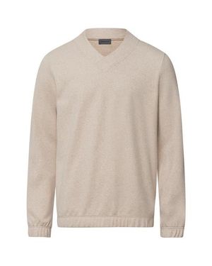 Hanro Cozy Living Organic Cotton Soft Jersey Pullover - Natural
