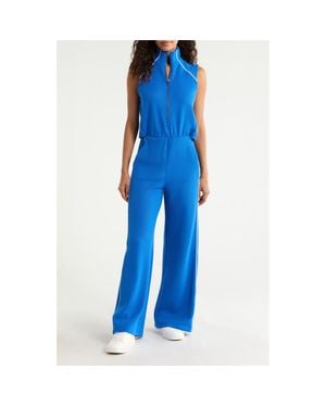 Spanx Airpiqué Jumpsuit - Blue