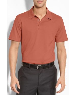 Robert Barakett 'Palermo' Pima Cotton Polo - Red