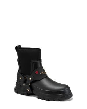 KARL LAGERFELD Rivenna Rain Bootie - Black