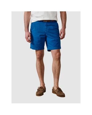 aubi Stamford Chino Short - Blue