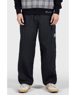 Pleasures Rescue Pleated Cargo Pants - Black