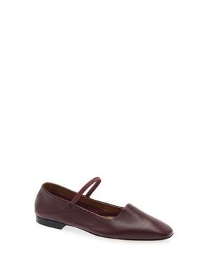 Atp Atelier Valfurva Leather Mary Jane Flat - Brown