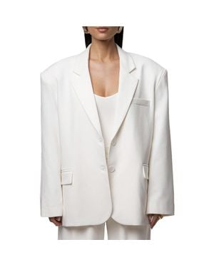 JLUXLABEL Core Standard Blazer - White