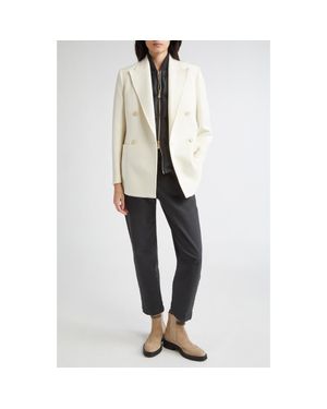 Eleventy Narrow Leg Pants - White