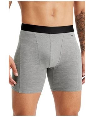 Fabletics The Blueprint Boxer Brief - Gray