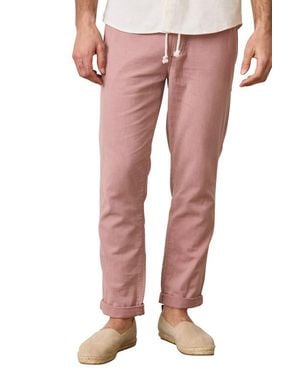 Marine Layer Saturday Stretch Beach Pants - Pink