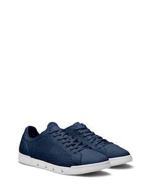 Swims Breeze Tennis Knit Sneaker - Blue