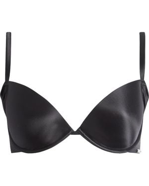 Fleur du Mal Le Gloss Underwire T-Shirt Bra - Black
