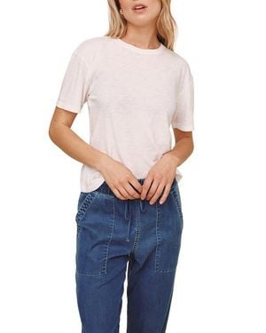 Bella Dahl Relaxed Crewneck T-Shirt - Blue