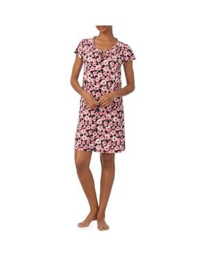 Ralph Lauren Short Sleeve Nightgown - Red