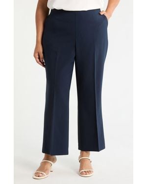 NIC+ZOE Plaza Bootcut Pants - Blue