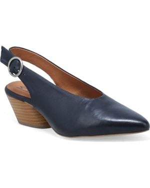Miz Mooz Haven Slingback Pointed Toe Pump - Blue
