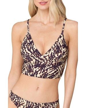 Andie Lanikai Crop Tankini Top - Black
