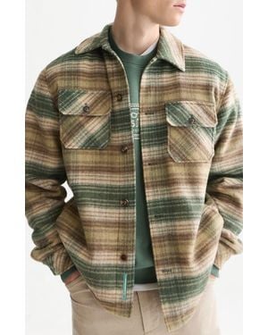 Scotch & Soda Checked Overshirt - Green