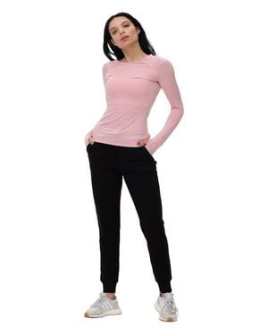 Rebody Active Citizen Compression Long Sleeve Top - Pink