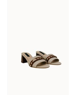 Kendall Louise Ruby Heels - Metallic