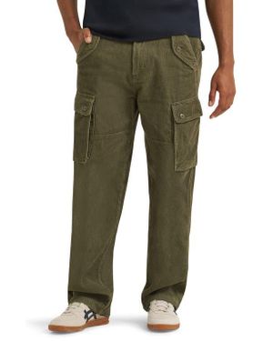 Wrangler Casey Jones Cotton Corduroy Cargo Pants - Green