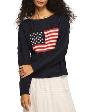 Lucky Brand Americana Sweater - Black