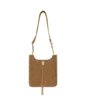 Rebecca Minkoff Medium Darren Feed Crossbody Bag - Brown