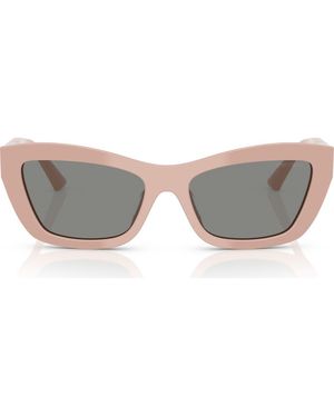 Jimmy Choo 54Mm Cat Eye Sunglasses - Gray