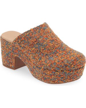 Chocolat Blu Gertie Platform Clog - Brown