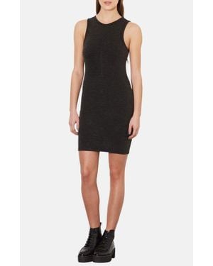 TOPSHOP Body-Con Tank Dress - Black