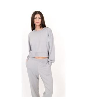 On/Off Essentials The Solace Crew Neck Pullover - Gray