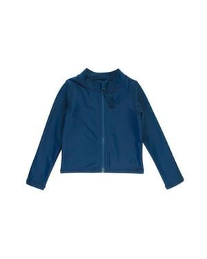 RuggedButts Long Sleeve Full Zip Rash Guard - Blue