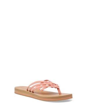 Sanuk Yoga Sandy Ii Flip Flop - Pink