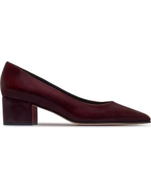 Bernardo Millie Block Heel Pump - Red