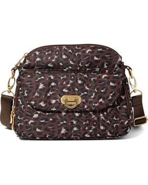 Baggallini Coastal Flip Lock Crossbody Bag - Multicolor