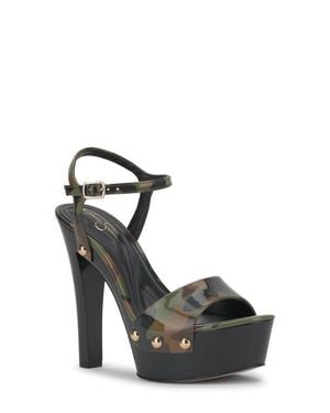 Jessica Simpson Calenta Ankle Strap Platform Sandal - Black