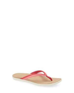 Olukai Ho'Ōpio Mālua Flip Flop - Pink