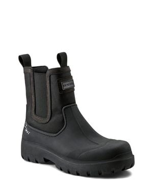 HUNTER Lorde Waterproof Chelsea Boot - Black
