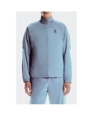 On Shoes Court Water Repellent Track Jacket - Blue