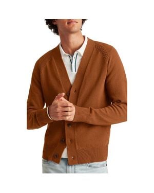 Bonobos Cotton Cardigan - Brown