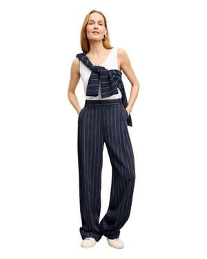 M.M.LaFleur Fitz Trouser - Blue