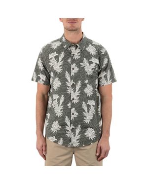 Hurley One And Only Lido Stretch Woven Shirt - Gray
