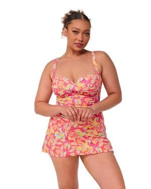 Sunsets Escape Sienna Swim Dress - Red
